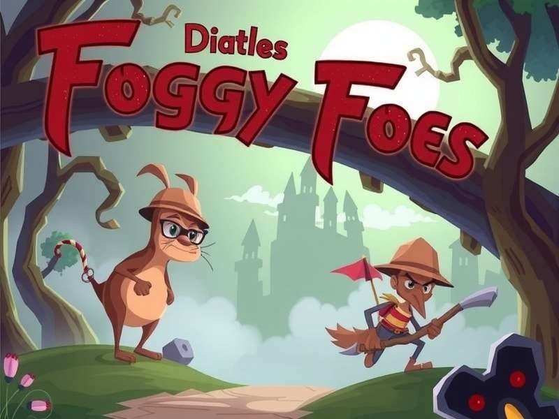 Foggy Foes - Conquer the Mystical Fog Foggy Foes Game Banner